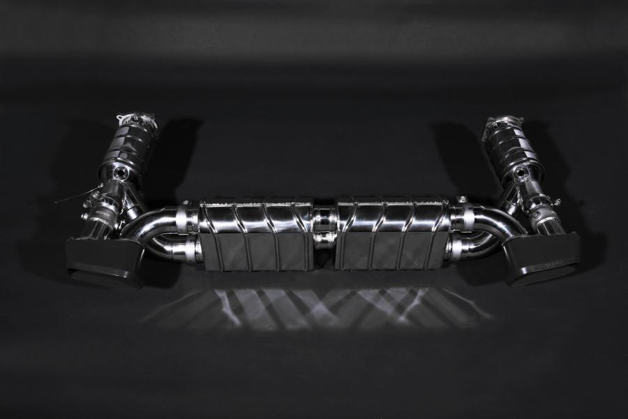 Детали создания Porsche 911 GT2 Exhaust Systems by Capristo 2010 года  (фото 1 из 7)